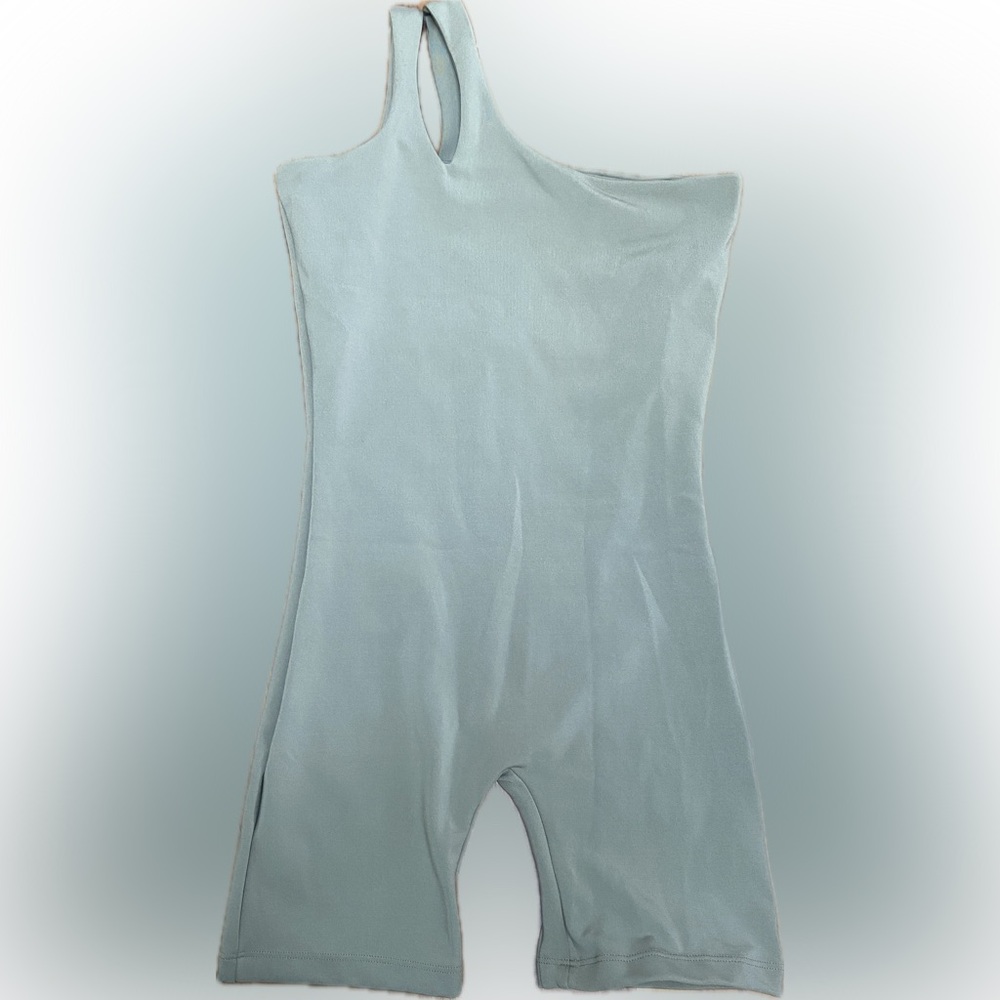 AS Dancewear unitard one shoulder cutout youth size xl (8-10)